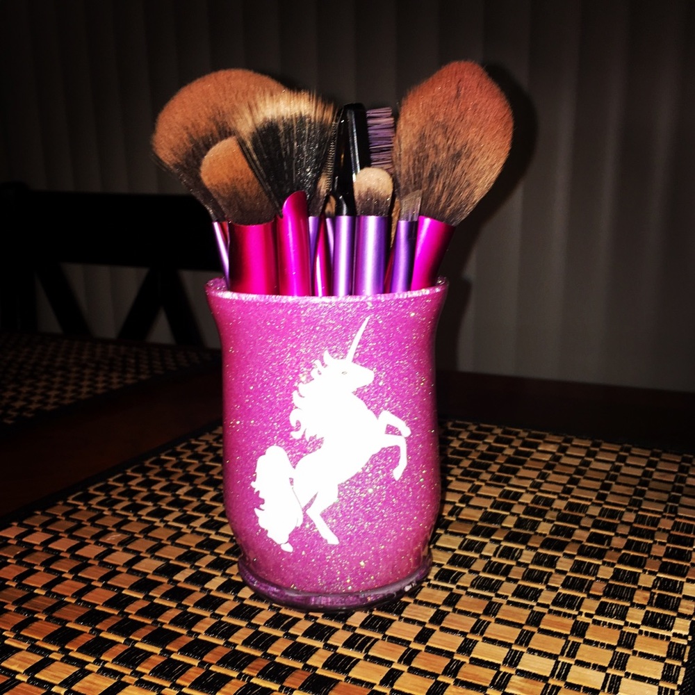1 custom made glitter makeup brush holder - Picture 6 of 8
